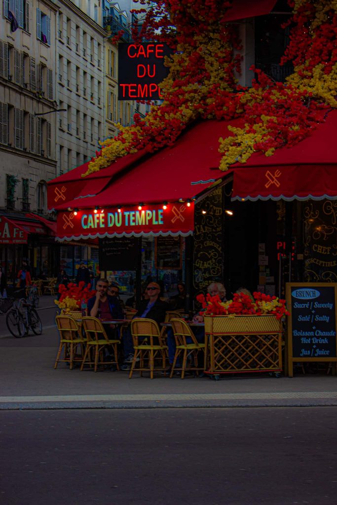 café du temple place de la république